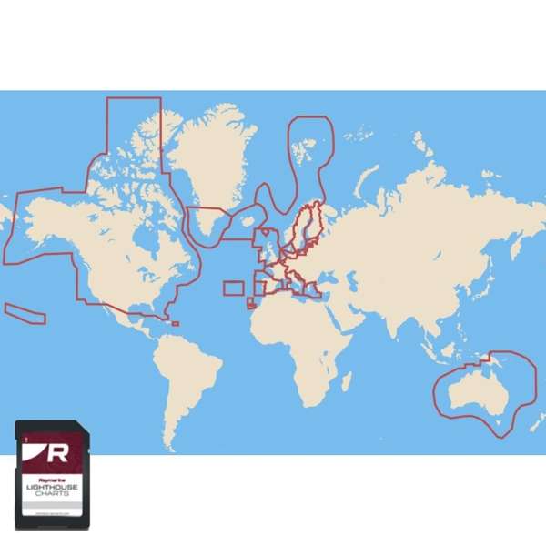 Lighthouse Chart Download Card: R70795 - Country - SD-Card (R70795)