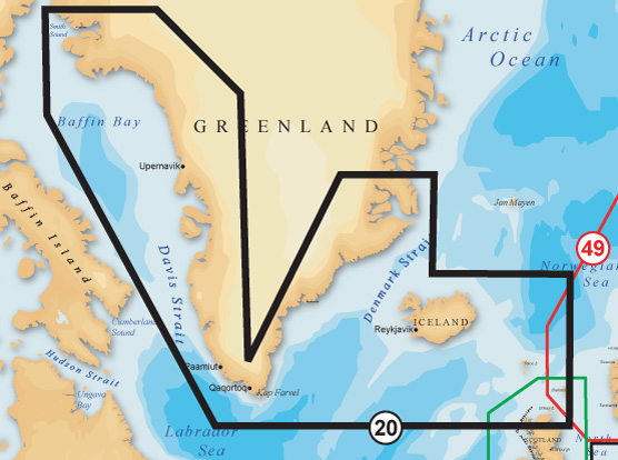 Gold XL9 SD/Micro SD Format 20X Greenland And Iceland (100.20GXM)