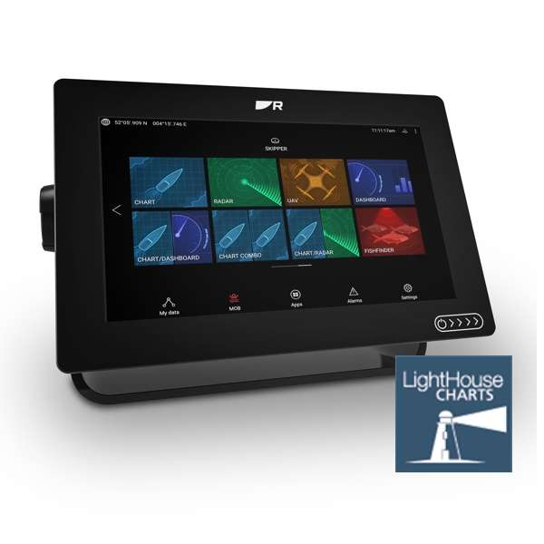 AXIOM+ 9 MFD - Display Only With LightHouse Download Chart (E70636-00-202)