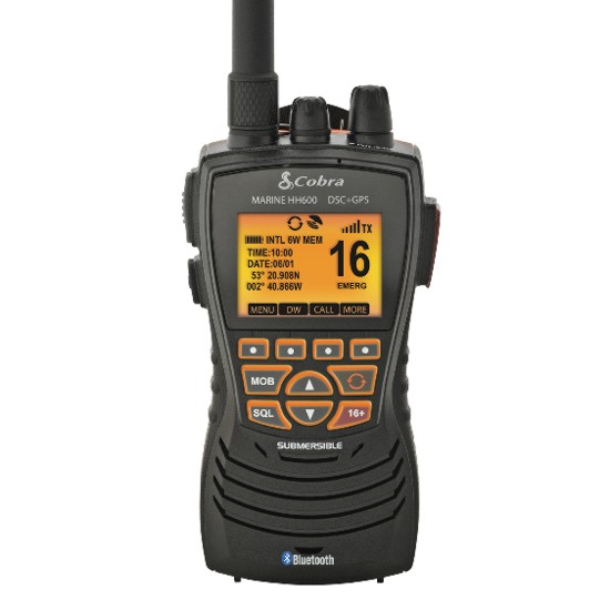 HH600G DSC Handheld VHF with GPS and Bluetooth