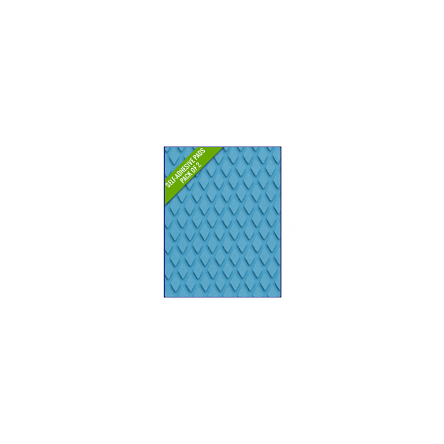 LIGHT BLUE - Original Step Pads Diamond Pattern 412x203x3/2mm