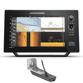Humminbird APEX 13.3" GPS Chartplotter with Transducer