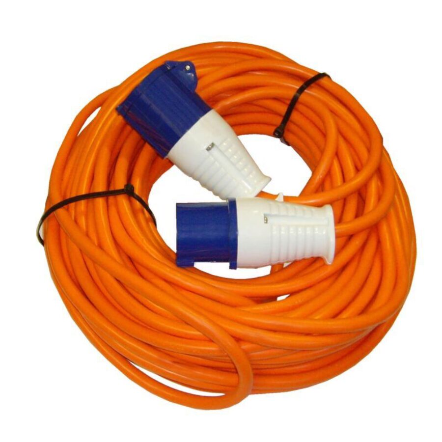 10M Mains Hook Up Lead 16A 2.5mm Sq Cable