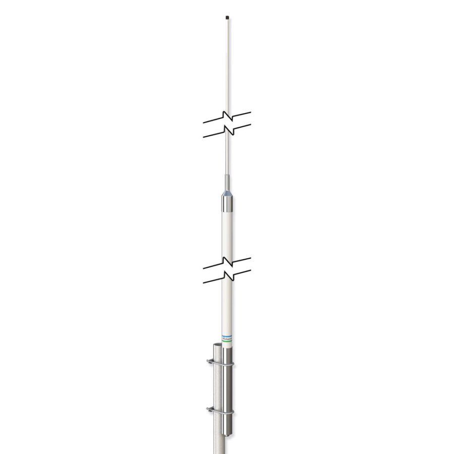 Shakespeare 2.9m 6dB Fibreglass VHF Mast Mount antenna L+