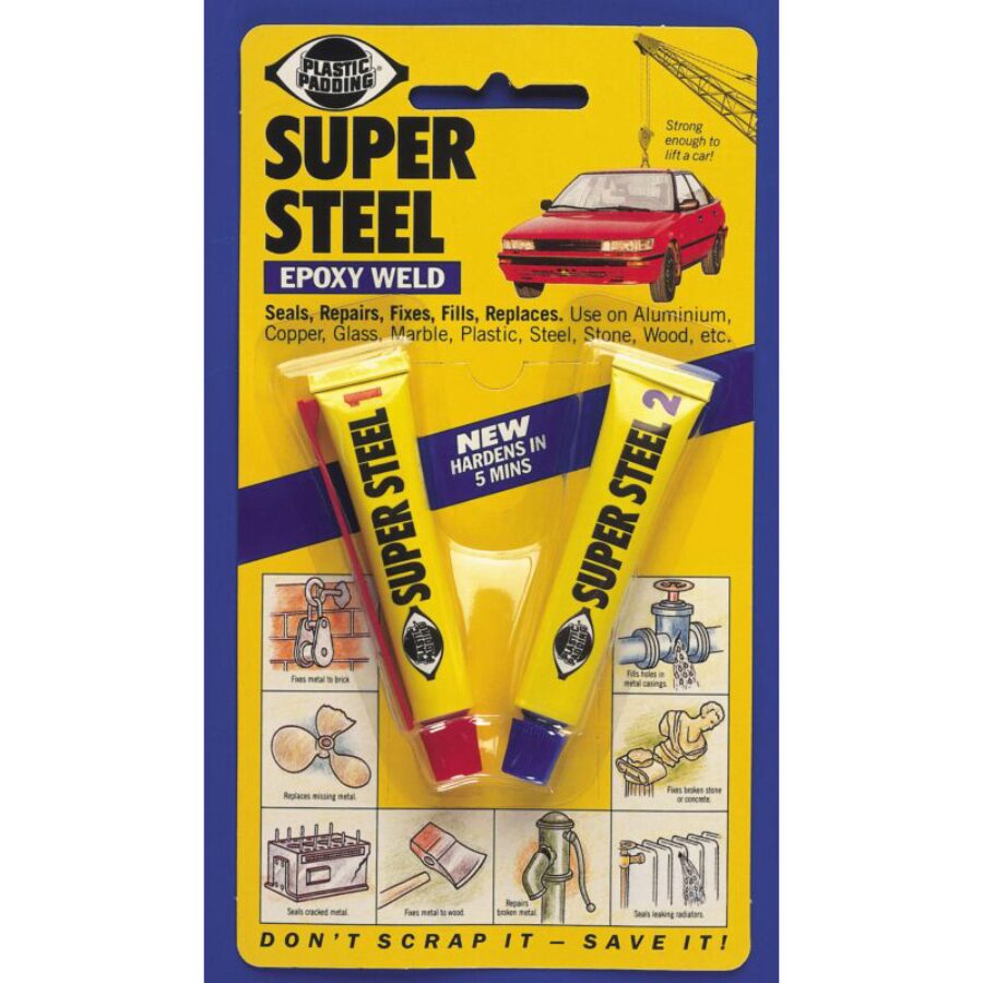 Super Steel Epoxy-Weld 2 X 25g Tubes