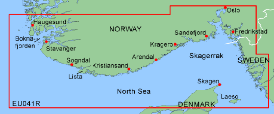 G2 Sd/microsd Format Chart Eu041 R Oslo-skagerak-haugesund