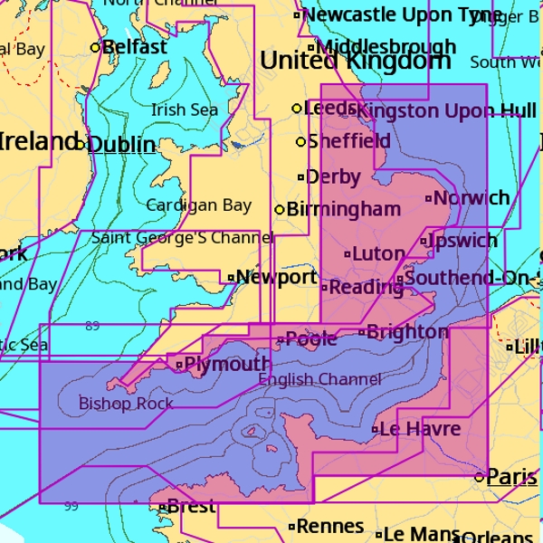 C-Map Max-N+ Local EW-Y319 English Channel To River Humber - SD Card (MEW-Y319-SD)