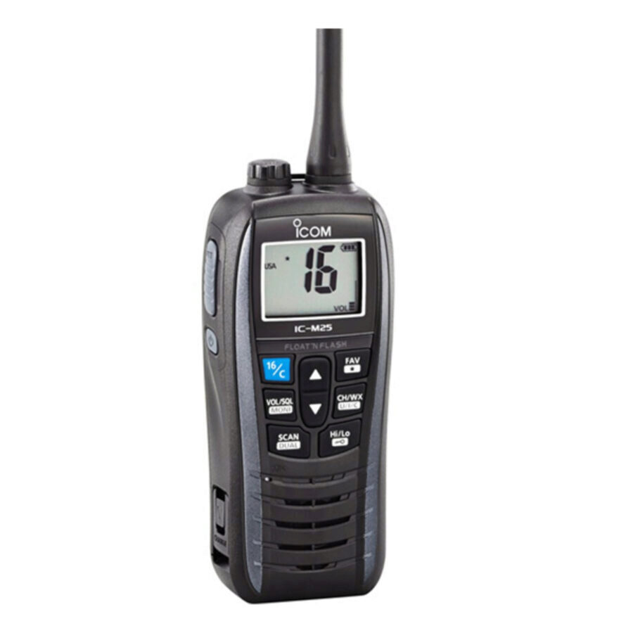 IC-M25 EURO Handheld VHF With Grey Band