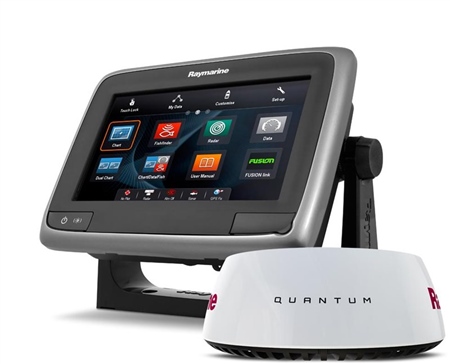 A75 7" WiFi - Quantum Q24C 18" Radar - Down Vision Sonar