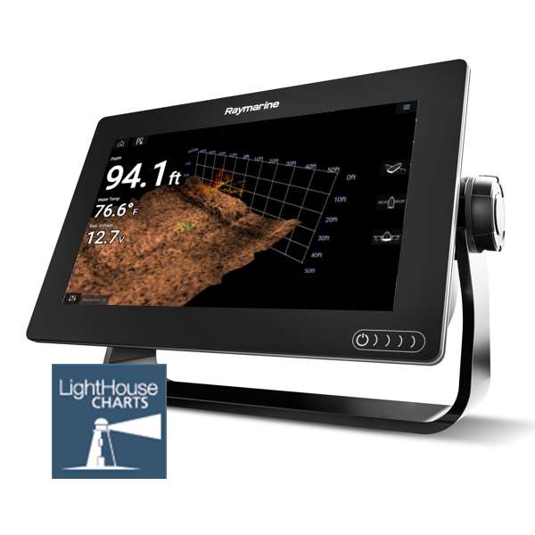 Axiom 9 RV - 9 Inch Display With RealVision 3D Sounder (No TR) And LightHouse Download Chart (E70367-00-202)