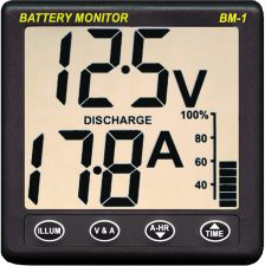 Marine BM-1 Clipper Battery Monitor (24V)
