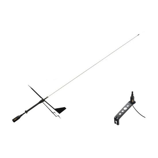 SuperGain Black Swan VHF Antenna With Wind Indicator (SGV80SBWIBK)