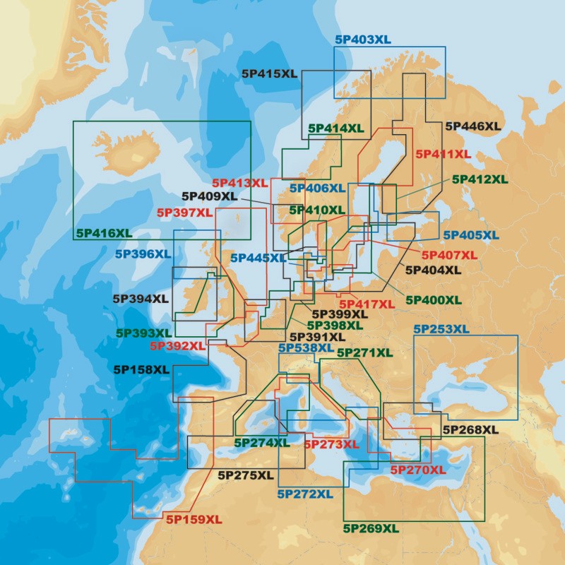 Platinum+ XL - CF Card - Bay Of Biscay/Spain (5P158XL)