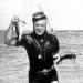 Harold Holt spearfishing at Portsea Victoria, 1 February 1960