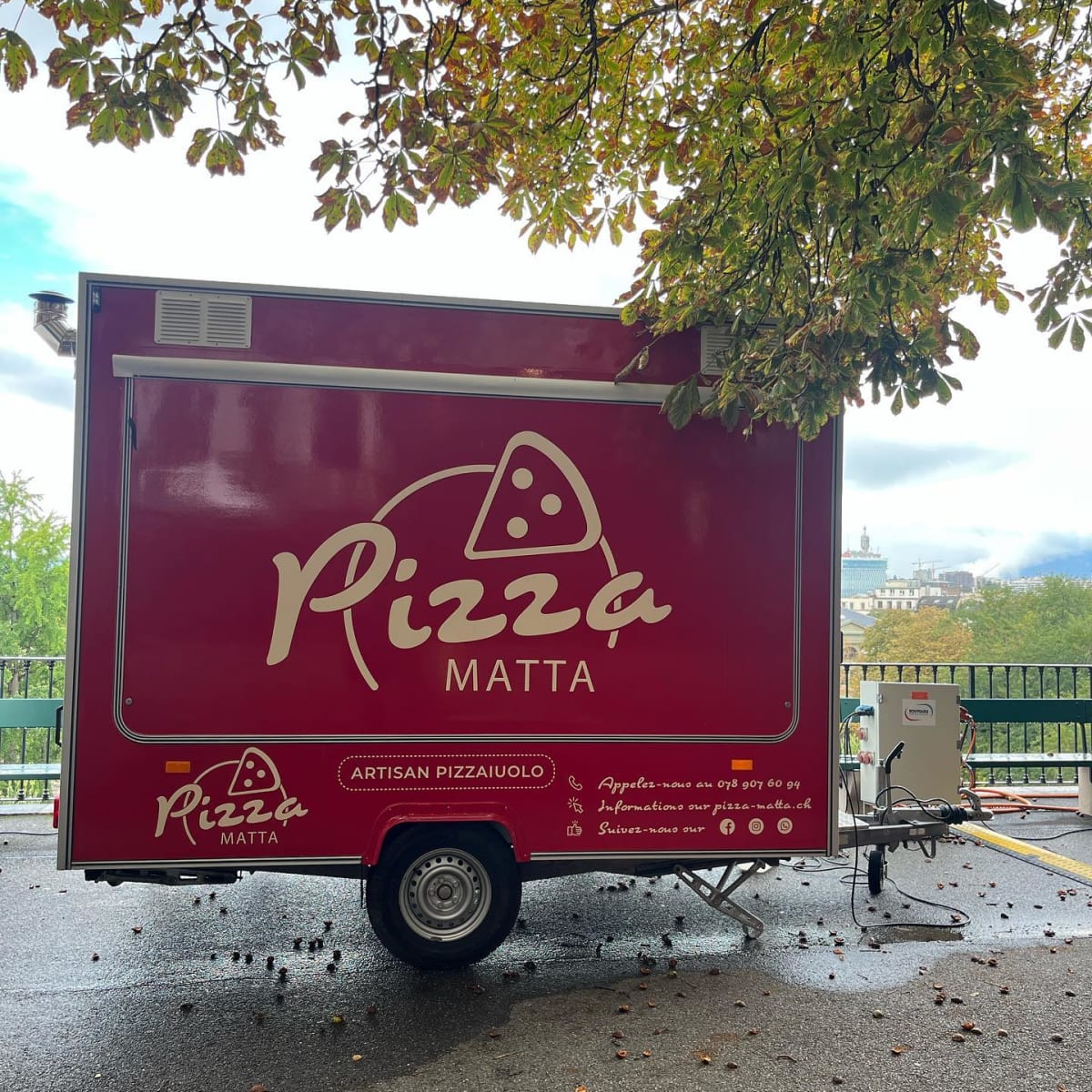 Pizza Matta - Food Trucks et Traiteurs in 20, Boulevard du Pont-d'Arve, Plainpalais, Genève, 1205, Suisse