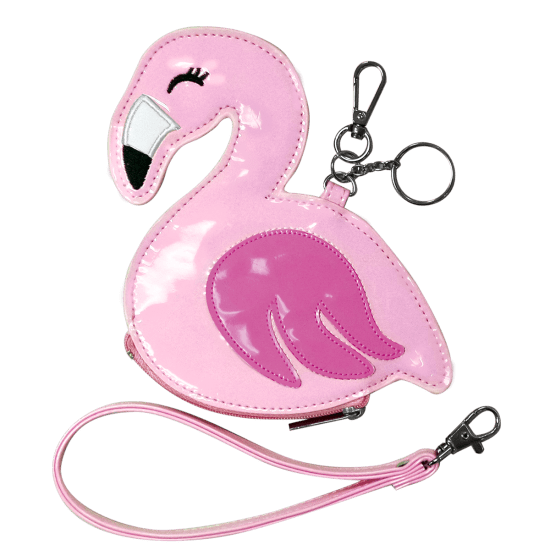 flamingo purse