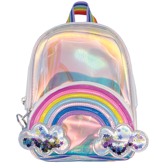 mini backpack rainbow