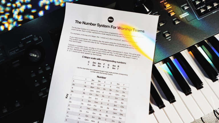 The Number System For Worship Teams