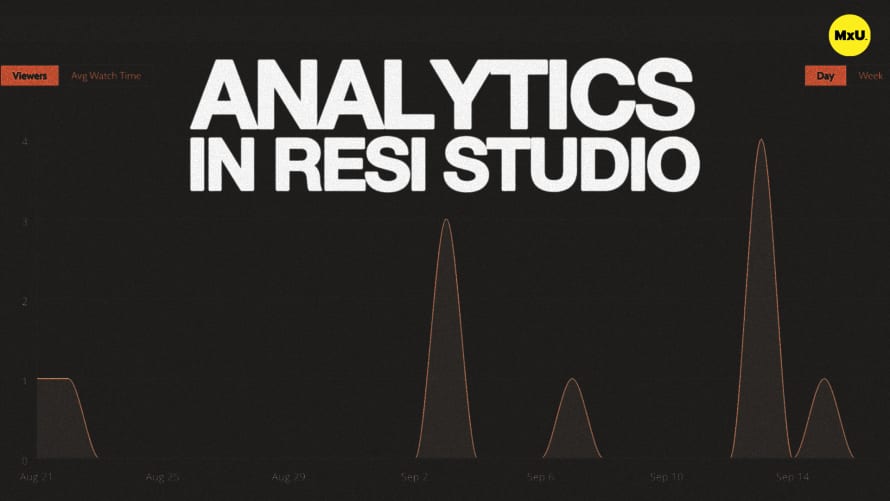 Analytics in Resi Studio