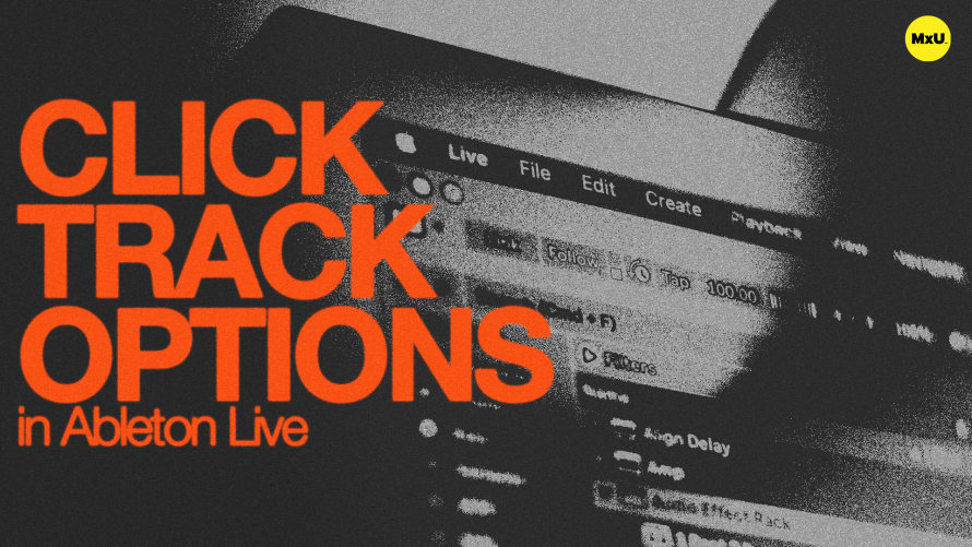 Click Track Options in Ableton Live