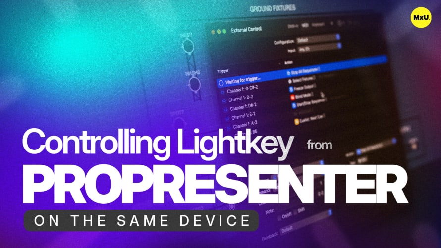 Controlling Lightkey from ProPresenter on the Same Device
