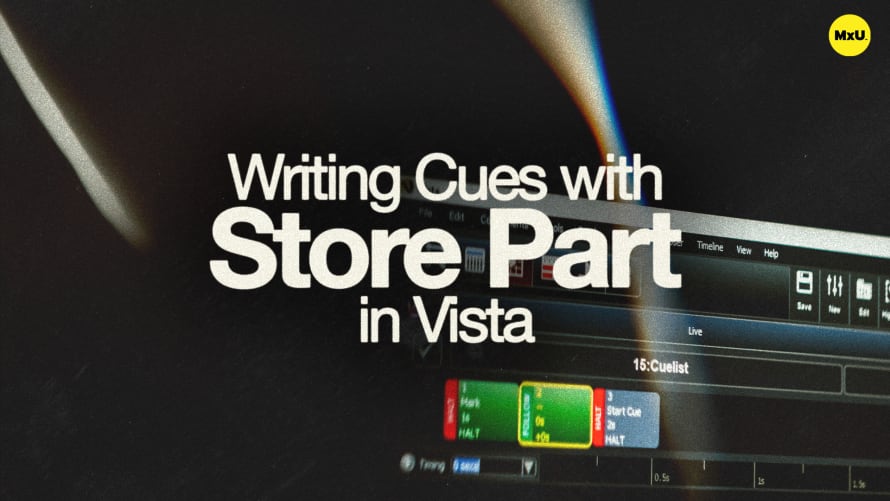 Writing Cues with Store Part in Vista