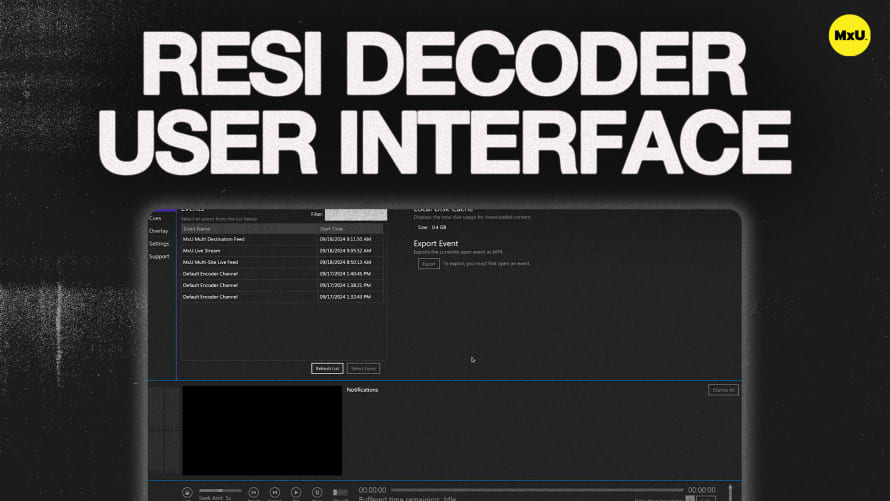 Resi Decoder User Interface
