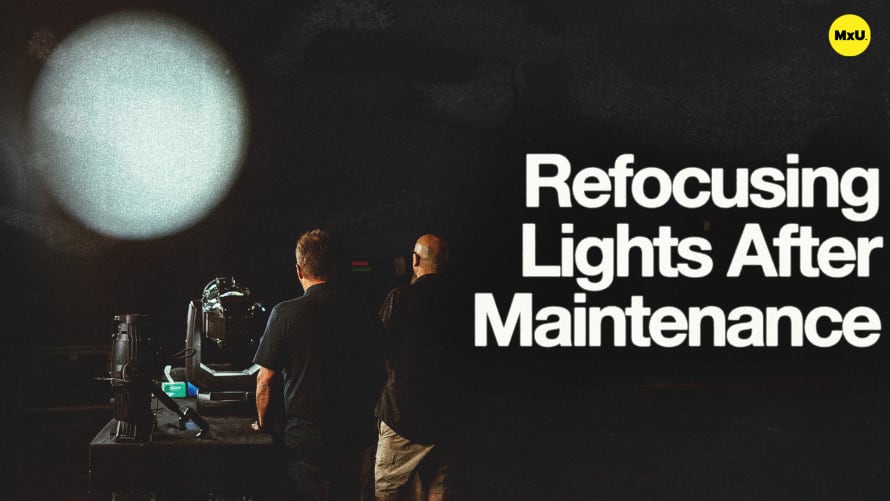 Refocusing Lights After Maintenance