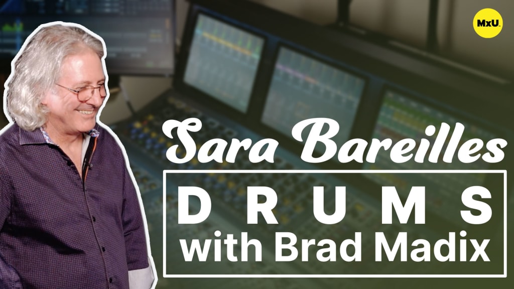 Sara Bareilles Drums with Brad Madix