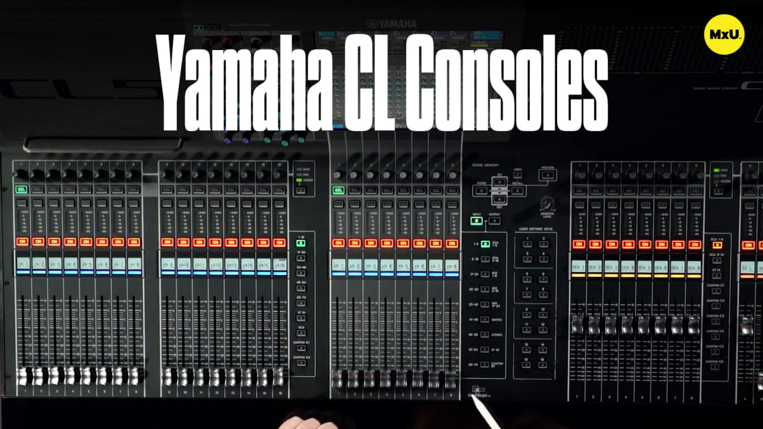 Yamaha CL Consoles