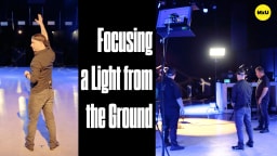 Focusing a Light from the Ground