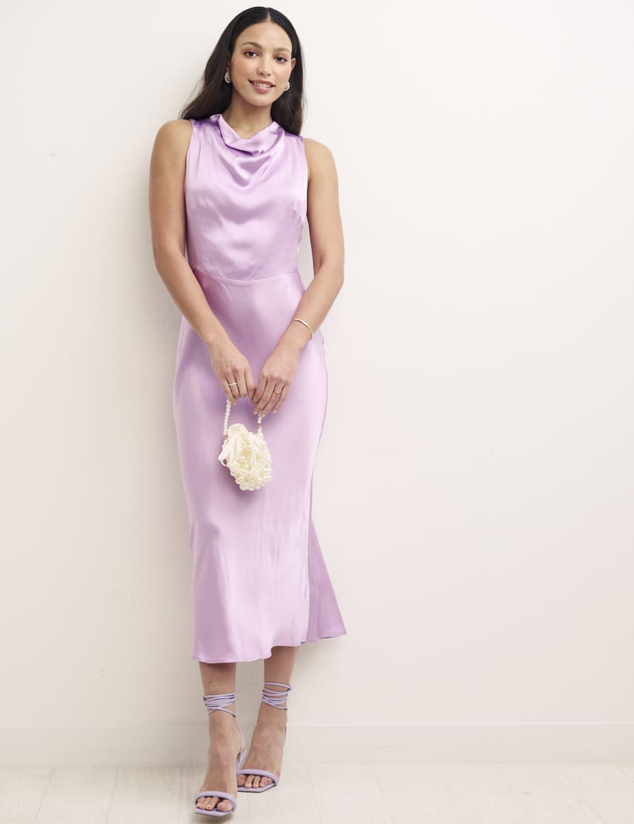 Lilac Frances Midaxi Bridesmaid Dress