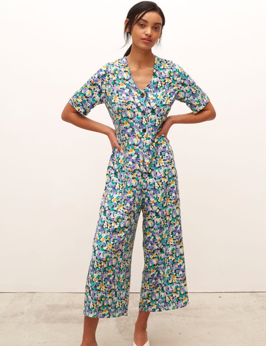 Multi Ditsy Floral Sharona Jumpsuit | Nobody's Child