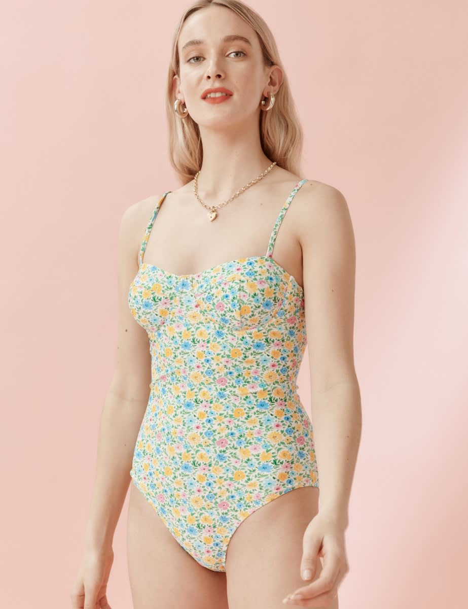 Ditsy Floral Pippa Underwire Swimsuit