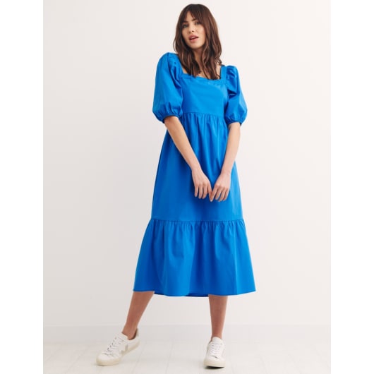 Blue Loretta Midi Dress | Nobody's Child