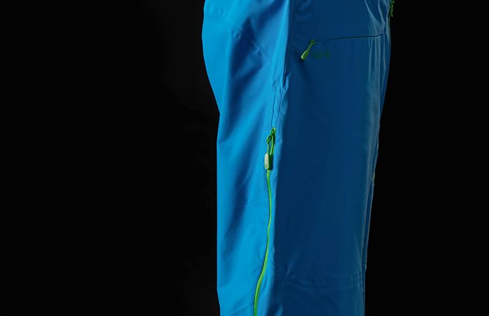 norrøna fjørå vanntett sykkelshorts for stisykling