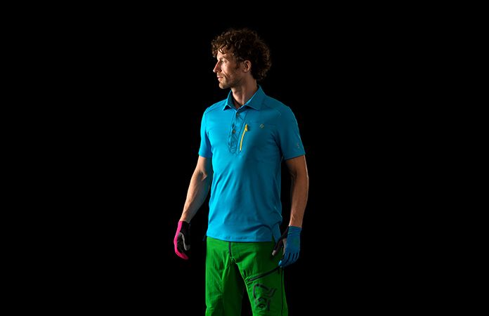 Norrona fjørå equalizer polo Shirt men