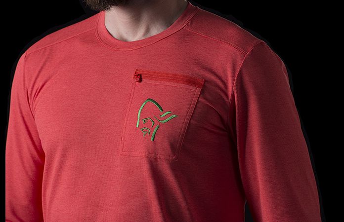 Norrona fjørå mens light long sleeve shirt for biking