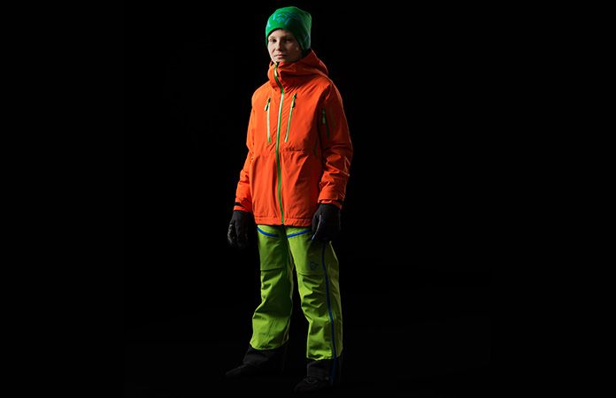Norrona junior narvik dri1 insulated long gloves