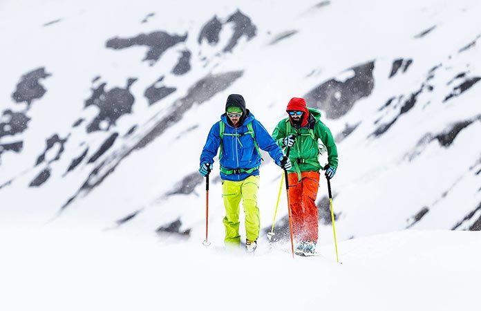 Norrøna lyngen hybrid jakke for topptur til herre
