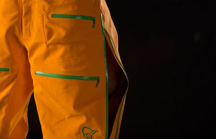 Norrona gore-tex pants men's