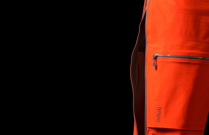 Norrøna lyngen driflex3 pants for ski touring - leg side ventilation