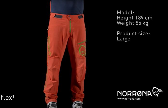 norrøna mens fjørå flex1 pants with custom fit system