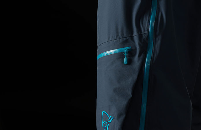 Norrøna bitihorn dri3 rain pants men - cargo pocket