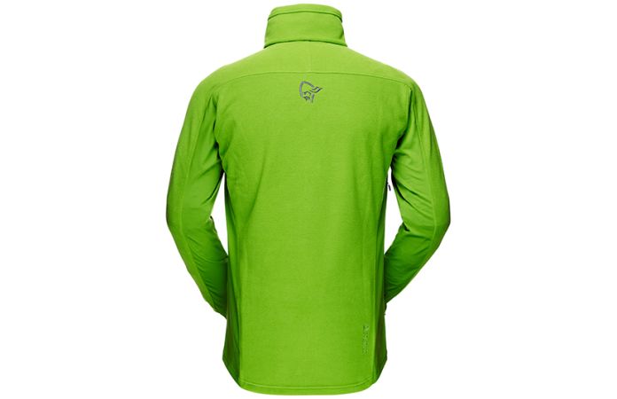 Norrona fleece jacket for men with polartec stretch