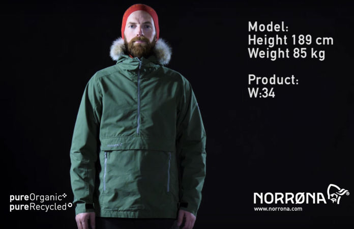 Norrona svalbard cotton Anorak for men