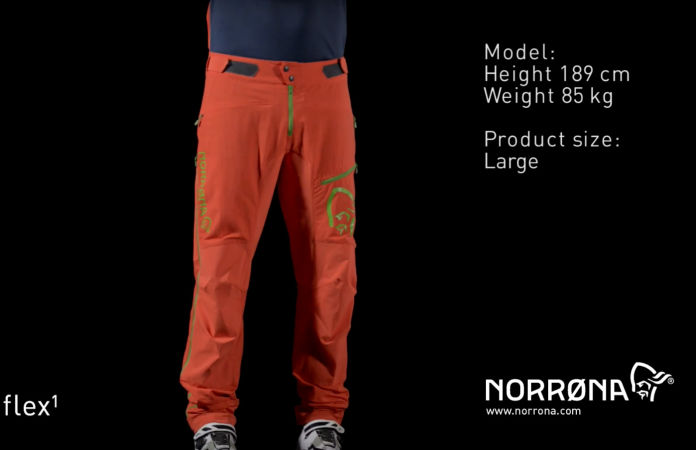norrøna mens fjørå flex1 pants with custom fit system