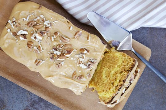 Marmorkake med HaPå-glasur av matblogger Fru Timian
