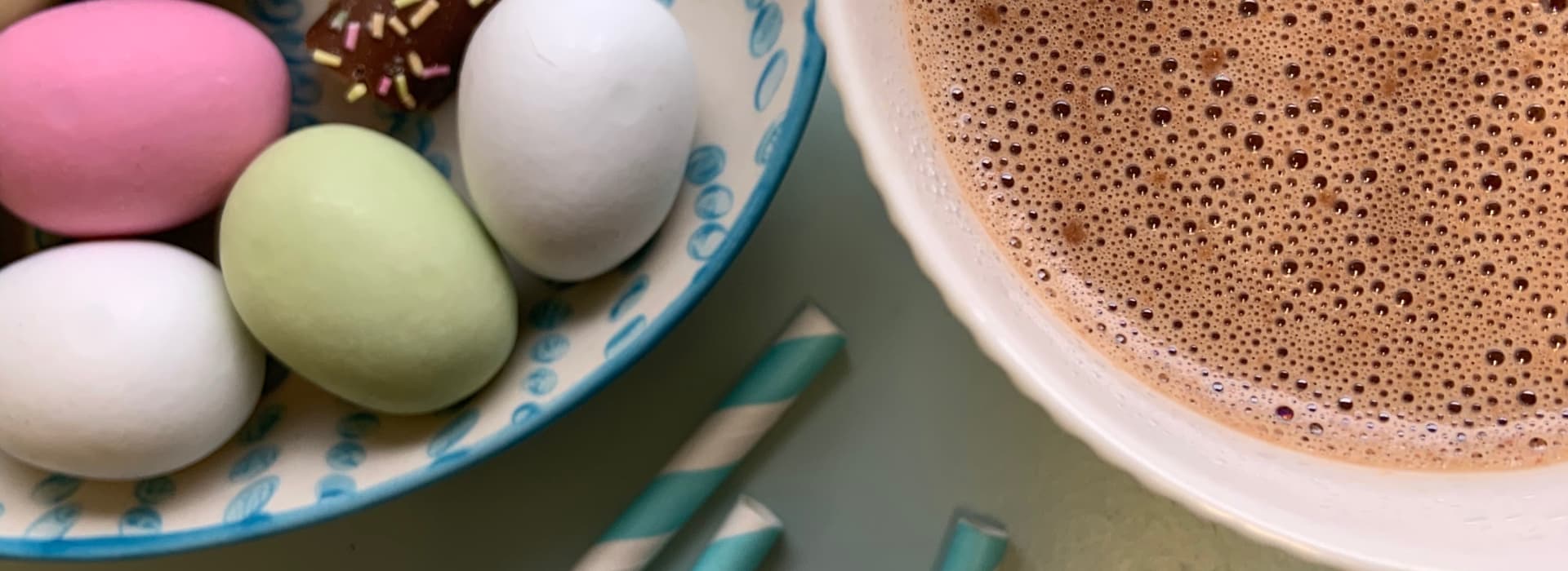 Varm sjokolade med HaPå og appelsin til påske. Søt og deilig kakao som varmer og gir energi etter skituren!