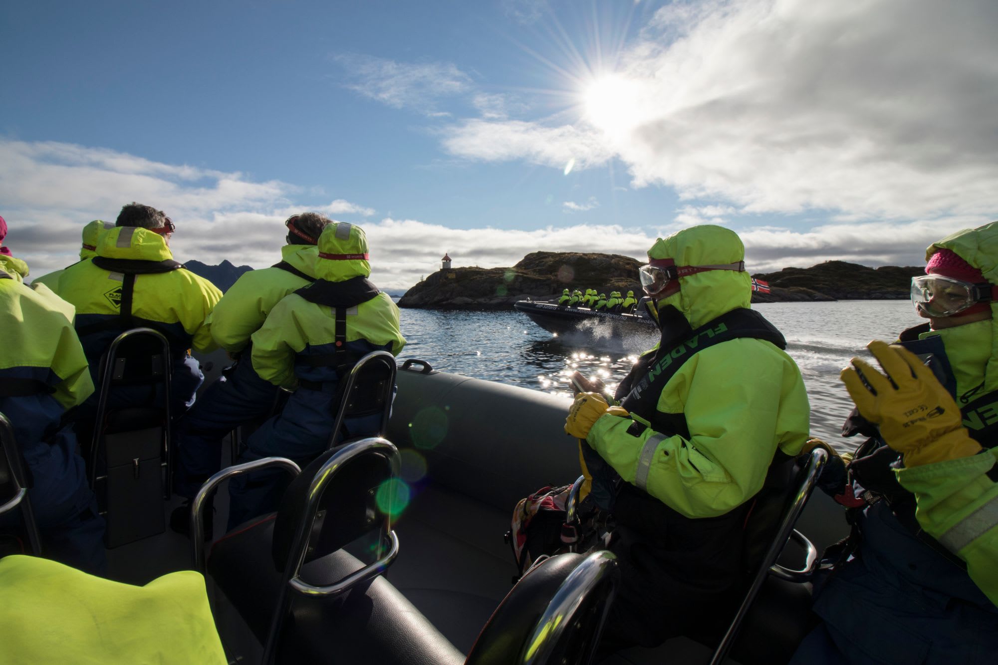 Zeearend safari op RIB